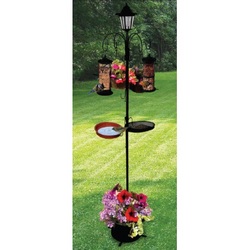 Bird Feeding Station with Solar Light